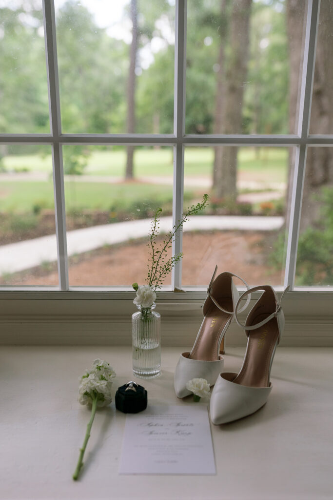 wedding detail flatlay